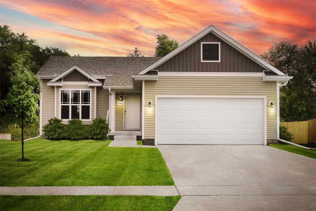 An image of a house from Savannah Homes.