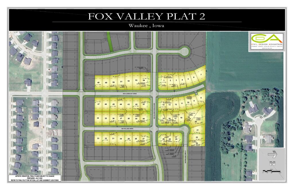 Fox Valley – Plat 2 Color Exhibit – 2026-07-15